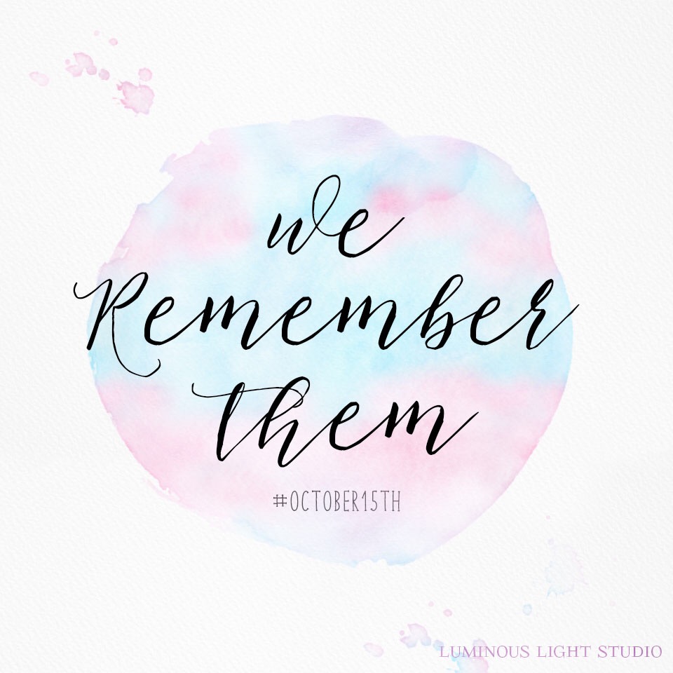 Pregnancy and Infant Loss Awareness Month – All the Delightful Things